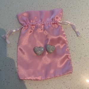 Heart Diamond Earrings